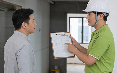 專業師傅親自驗屋，建築師簽證背書